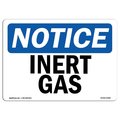 Signmission Safety Sign, OSHA Notice, 3.5" Height, 5" Width, Inert Gas Sign, Landscape OS-NS-D-35-L-13696